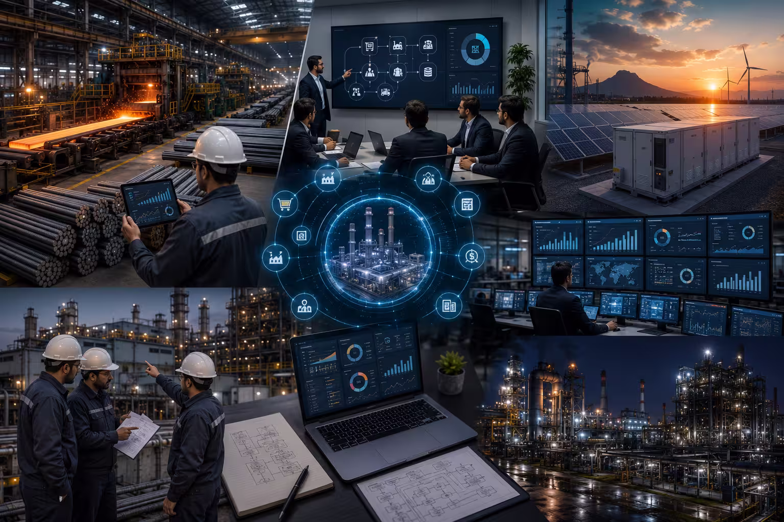 ERP Advisory & Digital Transformation Steel Manufacturing